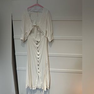 Free People String Of Hearts Maxi Dress • Large